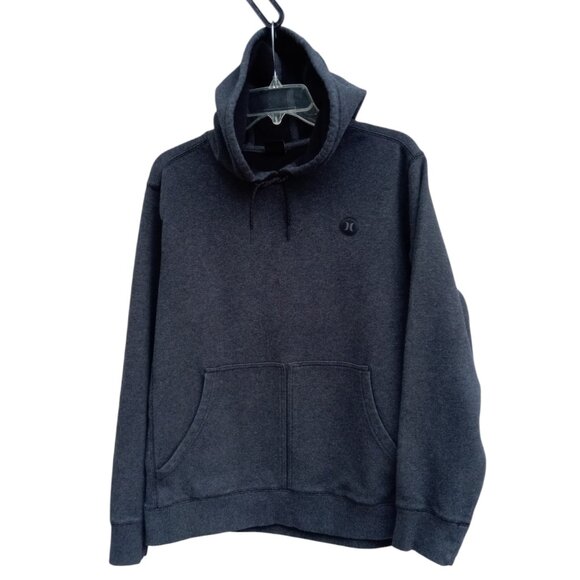 Hurley Other - Hurley dark gray fleece hoodie sz M